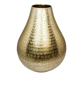 Jarrón de Aluminio con Acabado Dorado, Estilo Europeo, para Decoración de Jardín o Restaurante, Diseño Moderno para Mesa, Jarrones Metálicos para Flores, Decoración del Hogar - Product Image 2