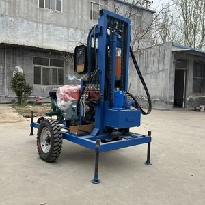 Machine de forage de forage d'eau rotative de 150m Perforadora Pozos avec moteur Machine de forage de puits d'eau de noyau - Product Image 3