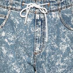 Pantalones Cortos de Hombre Estilo Urbano con Estampado Acid Wash, Ajuste Holgado, Algodón Premium, Cintura Elástica, Diseño Gráfico - Product Image 5