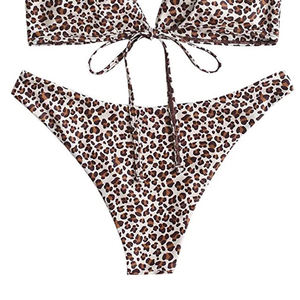 Bikinis de sublimación, conjuntos de bikini para mujer, traje de baño, bikini sexy estampado más vendido, traje de baño de cintura alta dividido para mujer - Product Image 6