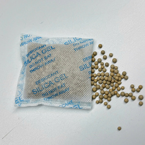 Argile activée déshydratante 30/40/50g, tissu bleu, absorption 25%, déshydratant minéral, MOQ 10kg - Product Image 3