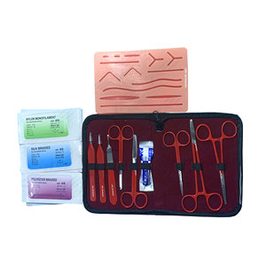Nuevo Kit de Instrumentos Quirúrgicos Manuales, Kit de Sutura, Instrumento Médico, Kit de Herramientas para Práctica de Sutura - Product Image 1
