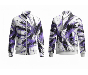 Fabricante de Chaquetas Personalizadas con Cierre Completo por Sublimación, Ropa Deportiva para Correr y Fitness, Cálida, Transpirable y de Secado Rápido |   Tallas Hombre Mujer Juvenil - Product Image 6