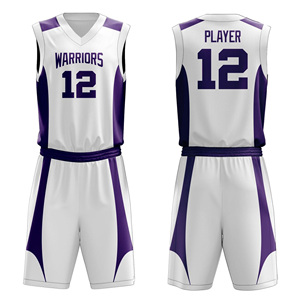 Ensemble de maillots de basket-ball sublimés personnalisés, noir et rouge, col en V, sans manches, évacuation de l'humidité, vêtements d'équipe unisexes pour adultes - Product Image 6
