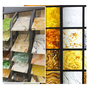 Panel de Resina Translúcida Decosphere, Efecto Mármol Retroiluminado, Diseño Moderno, Losa Decorativa para Pared, 1220x2440mm, Personalizable, 3 Años de Garantía - Product Image 4