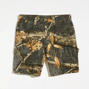 Men's <b>Camouflage</b> <b>Cargo</b> Bermuda Shorts Elastic Waist Pockets Casual Style Woven Polyester Fabric - Product Image 4
