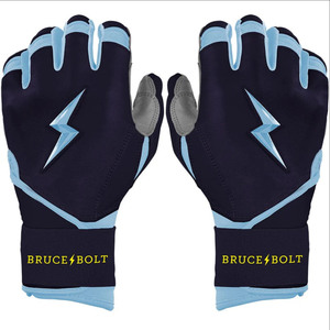 Guantes de Béisbol Juveniles de Cuero Premium Azul Tampa 2026 de Alta Calidad Personalizados, Agarre Duradero, Se Acepta OEM - Product Image 1