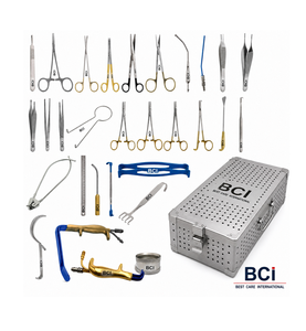 ชุดอุปกรณ์เสริมหน้าอก-B ชุดศัลยกรรมตกแต่งครบชุด ได้รับการรับรองมาตรฐาน CE ISO 13485 ผลิตจากสแตนเลส - Product Image 1