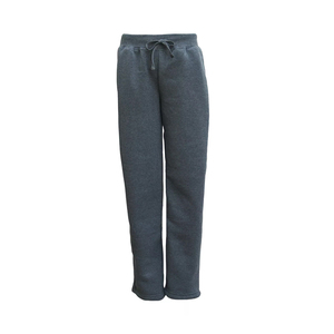 Men's <b>Black</b> Cotton Sweatpants Elastic Waist Drawstring Casual Autumn <b>Joggers</b> Midweight <b>Plain</b> Dyed Knitted Pants - Product Image 4