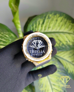 นาฬิกาฮิปฮอปสุดพิเศษ Jesus King ประดับเพชร VVS Moissanite เงินแท้ 925 ดีไซน์โดดเด่น - Product Image 3