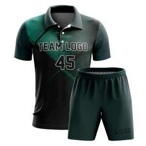 Uniforme de Tenis de Manga Corta Transpirable para Hombre Adulto, Talla Grande, Diseño de Última Generación, Calidad Premium, Protección UV, Servicio OEM de Verano - Product Image 2