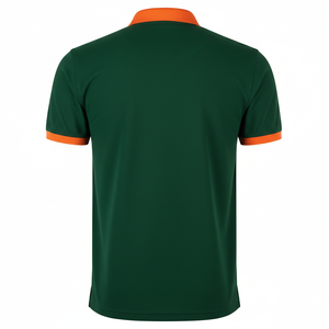 Chemise à manches courtes en coton pour hommes, grande taille, anti-rides, respirante, unie, décontractée, logo personnalisé, OEM, vente en gros - Product Image 2