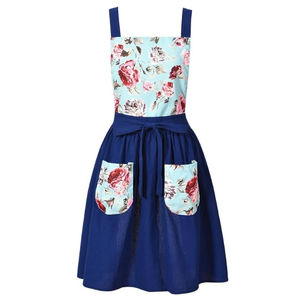 Best Quality Eco-Friendly Cotton Kitchen <b>Apron</b> Customized Multi-Purpose Cooking <b>Aprons</b> Hot Sale Buy - Product Image 1