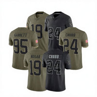 Jersey Baseball Tim Kustom 3D Unisex Cleveland, Cetak Sublimasi, Kerah Bulat, Lengan Pendek, Menyerap Keringat, Anti-Bakteri