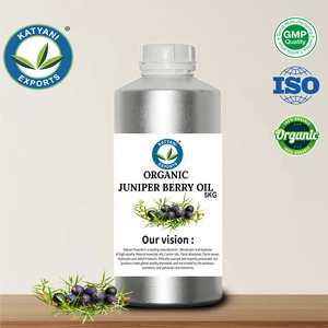 Aceite Esencial Orgánico de Bayas de Junípero, Aceite Natural Destilado al Vapor de Juniperus Communis - Katyani Exports, Madhya Pradesh, India - Product Image 5