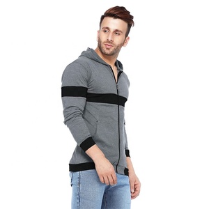 OEM personnalisé hommes grande taille 6XL sweat à capuche zippé hiver polaire sweatshirts avec impression en relief vêtements vêtements ensemble logo personnalisé - Product Image 4
