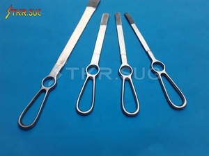 Juego de 4 Retractores Darrach de Acero Inoxidable Alemán de Alta Calidad, Instrumentos Quirúrgicos Ortopédicos Reutilizables y Autoclavables - Product Image 3