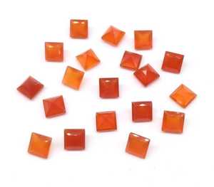 Cabochons ovales en cornaline naturelle de qualité supérieure, pierres précieuses en vrac, perles pour la fabrication de bijoux, boucles d'oreilles, colliers - Vente en gros - Product Image 1