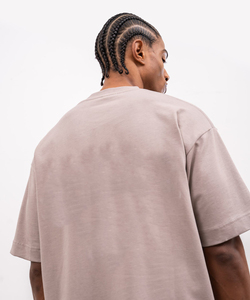 Camiseta Oversize para Hombre 2026, Lavado Ácido, 100% Algodón, Manga Corta, 300 GSM, Impresión Personalizada, Transpirable, Unisex - Product Image 6