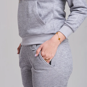 ชุดเซ็ตสตรีทสไตล์ลำลอง Urban Edge Unisex ผ้าฝ้าย 100% สำหรับฤดูหนาว แบบมีฮู้ด ไซส์พลัส ดีไซน์พรีเมียม รับออกแบบเองได้ - Product Image 4