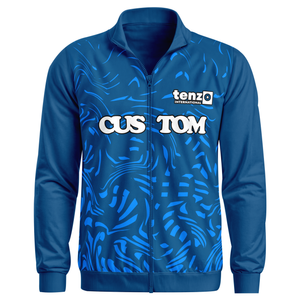 Sudadera con capucha unisex de poliéster polar para otoño/invierno, con cremallera completa, transpirable, ecológica, con estampado por sublimación y distintivo, OEM ODM - Product Image 6