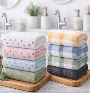 Soft 100% Cotton Face <b>Towels</b> for Sensitive Skin Anti-Bacterial Breathable Quick Dry 600 GSM Customizable Indian Supplier - Product Image 2