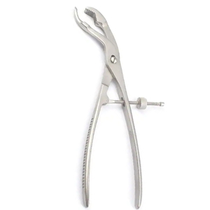 Forceps de répositionnement osseux utilisés dans les interventions orthopédiques offrant une prise ferme pour l'alignement osseux pendant la réduction des fractures - Product Image 5