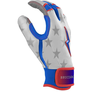 Nuevos Guantes de Bateo de Béisbol con Diseño de Logotipo Personalizado, Guantes de Béisbol Bruce Bolt, Guantes de Bateo de Cuero para Hombre, Guantes de Softbol - Product Image 4