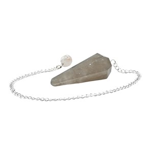<b>Top</b> Selling Smoky Quartz <b>Crystal</b> Pendulum Conical Shape Polished Carving Beautiful Dowsing Tool Energy Healing Wholesale - Product Image 3
