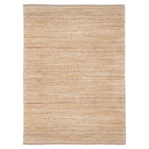 Tapis rectangulaire moderne en jute tressé géométrique, tissage plat, écologique, pour la maison et les pique-niques, nettoyage à sec, poils fins - Product Image 3