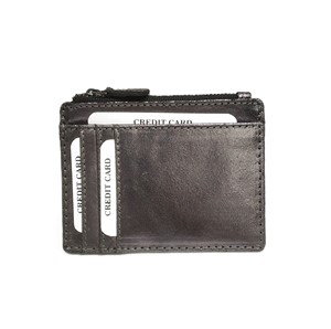 Tarjetero de Cuero con Monedero RFID, Carteras Vintage con Cierre Metálico, Elegantes y a la Moda, para Hombre y Mujer, en Caja de Regalo, Nuevo para Exportación - Product Image 3