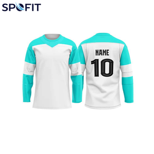 Jersey de Hockey sobre Hielo Personalizado Premium, Impresión por Transferencia de Calor, 100% Poliéster, Malla, para Práctica y Juego, Jersey de Hockey sobre Hielo Personalizado de Alta Resistencia - Product Image 3