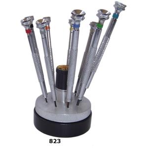 High Quality Screw <b>Drivers</b> <b>Set</b> With Revolving Stand Premium jewelry making tools collection & Best Product at Whole Sale Price - Product Image 3