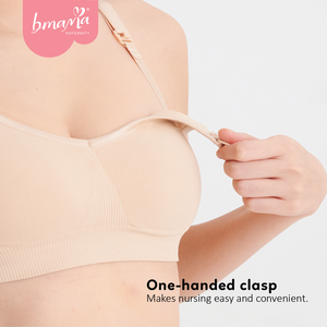 Nouveau soutien-gorge de sport de maternité basique à bretelles réglables, avec armatures, respirant, antibactérien, en soie de mûrier, pour le quotidien, le yoga et l'allaitement féminin - Product Image 2
