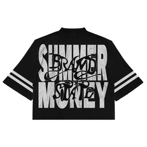 Camisetas de hombre 100% algodón con estampado gráfico DTG completo, ajuste oversize personalizado, transpirables, estilo streetwear, fabricante. - Product Image 2