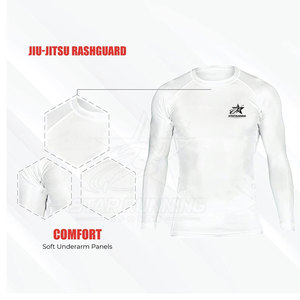 Último Diseño, Precio Económico, Camisetas de Protección Solar para Hombre, Color Sólido, Transpirables, Ligeras, de Spandex/Poliéster, Secado Rápido, Ecológicas, Full STAR - Product Image 4