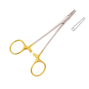 Portaagujas Ryder de 14 cm, Acero Inoxidable TC, Herramienta Quirúrgica de Precisión, Instrumento Médico Reutilizable de Alta Calidad - Product Image 4
