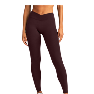 Ladies Stretch Leggings High Waist Athletic <b>Pants</b> Soft Comfortable Yoga Fitness Workout Sportswear Activewear Custom OEM ODM - Product Image 3
