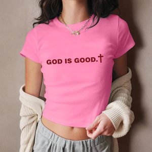 Women's Fitted Baby Tee Cotton Spandex <b>Cap</b> <b>Sleeve</b> Y2K Streetwear Crop <b>Top</b> Slim Fit Fashion T Shirt Custom Logo Wholesale OEM - Product Image 6