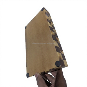 Plateau de service rectangulaire moderne en bois de qualité alimentaire, couleur personnalisée, design unique pour la maison et les mariages, finition naturelle, taille standard, pour aliments secs - Product Image 1