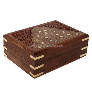 Caja de Joyería de Madera MDF de Calidad de Exportación, Caja de Almacenamiento Decorativa, Ecológica, Hecha a Mano, Duradera - Product Image 3