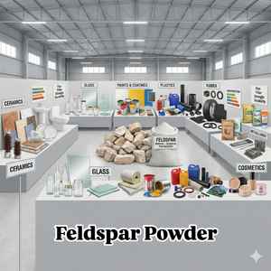 Polvo de Feldespato de Malla Fina de Fabricación India para la Producción de Azulejos Cerámicos, Porcelana, Vidrio y Frit, Disponible para la Venta - Product Image 4