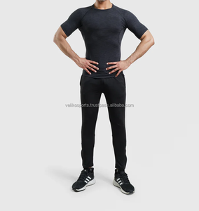 Conception OEM Demi Manches Compression Gym Chemises Logo Personnalisé BJJ Rash Guard MMA Sublimé pour Hommes - Product Image 2