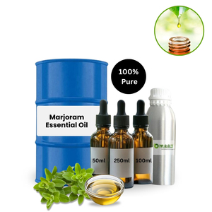 Aromaaz International 100% Pure Marjoram Essential Oil Herbal Body Oil Sweet Leaf Ingredients 100-200ml <b>Bottles</b> Aromatherapy - Product Image 3