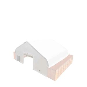 Kit Parete Anteriore per Container Shelter Serie Pro Dual Truss TMG DT5040CF con Porta in Acciaio e Porta Avvolgibile - Accessori per Tende TMG DT50CD - Product Image 5