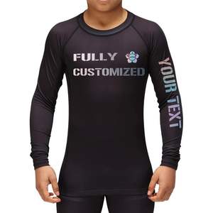 Camiseta Deportiva Personalizable de Alto Rendimiento para Jóvenes, Camiseta de Lucha de Nailon y Elastano - Product Image 2