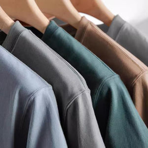 Camiseta de Hip Hop para Hombre, Cuello Redondo, Manga Corta, Corte Regular, Ecológica, Tallas Grandes, 100% Algodón Tejido, 300g, Secado Rápido, Venta al Por Mayor - Product Image 1