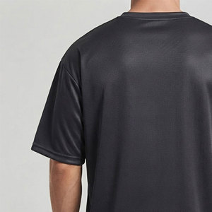 Camiseta Deportiva Extra Grande para Hombre, Transpirable, Agradable al Tacto, Mezcla de Poliéster, Corte Holgado, Camiseta de Verano a Bajo Precio - Product Image 3