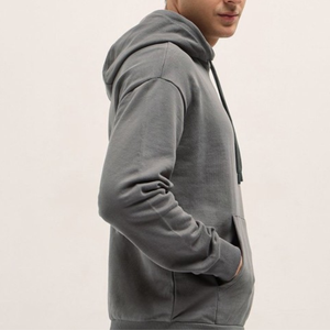 Ensemble sweat à capuche et short délavé pour homme, personnalisable avec logo, survêtement de sport décontracté, streetwear - Product Image 1