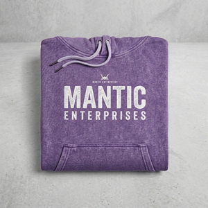 Sweat à capuche oversize de haute qualité 460 GSM, effet vieilli, délavé à l'acide, style streetwear - Product Image 3